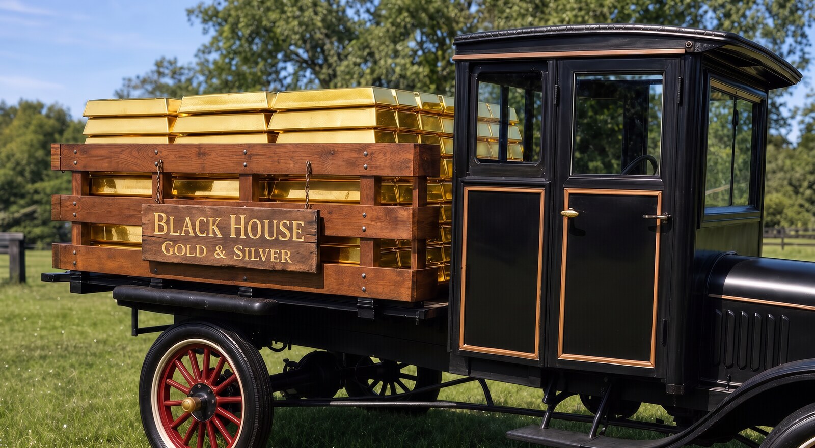 The 1918 Ford Model TT sits out front at 18115 County Road 125, Suite C, weather permitting.